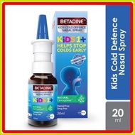 ◫ ❡ ☮ → Betadine Cold Defence Nasal Spray for Kids