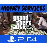 GTA V ONLINE MONEY SERVICES PS4