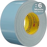 3M Performance Plus 8979 Duct Tape Heavy Duty, Slate Blue, 72 mm x 54.8 m, 12.1 mil, 6 Month Clean R