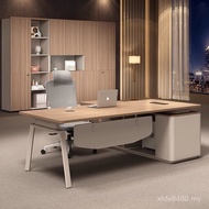 Environmentally Friendly Table Light Luxury Table Office L-Shaped Large Workbench Modern Simple High