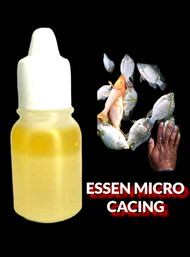 ESSEN MICRO CACING KEMASAN 10 ML UNTUK IKAN MAS LELE MUJAIR NILA PATIN BAWAL DLL TARGET BABON IKAN R