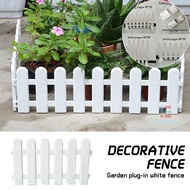 Plastic garden fence,/ garden fence,/ garden fence, DIY garden fence decoration, white fence, decora