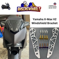 Xmax V2 Windshield Bracket with skru CNC bracket Yamaha Xmax 2023 /2024 bracket