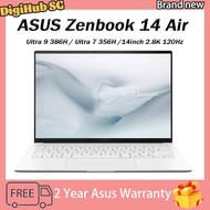 ASUS Zenbook 14 Air / Ultra 9 386H / Ultra 7 356H /14inch 2.8K 120Hz OLED Srceen ASUS Zenbook Laptop