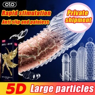 Condoms with spikes silicon Soft dotted Ultra thin Bolitas Condoms for Men Reusable Crystal