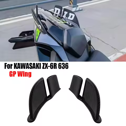 New style For KAWASAKI ZX-6R ZX-636 Ninja 636 ZX-6R ZX-636 2019-2025 Motorcycle Winglets Accessories