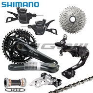 Shimano Deore M6000 MTB Bike 3×10 Speed Groupset FC-M610 Crankset SM-BB52 Bottom Bracket FD-M610 Fro