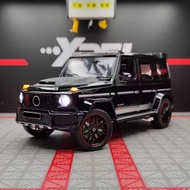 Diecast Mercedes Car Brabus G800benz G500/ G65 AMG/ Miniature Die-cast Car 1:24 Scale Alloy Metal