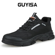 GUYISA Safety Shoes Anti puncture safety shoes Casual and versatile work shoes