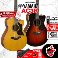 กีต้าร์โปร่งไฟฟ้า Yamaha AC3R สี Vintage Natural, Tobacco Borwn Sunbust - Electric Acoustic Guitar Yamaha A3R [ฟรีของแถมครบชุด] [พร้อมSet Up&amp;QCเล่นง่าย] [ประกันจากศูนย์] [แท้100%] [ส่งฟรี] เต่าแดง Vintage Natural -