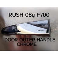 RUSH Door Outer Handle Chrome F700