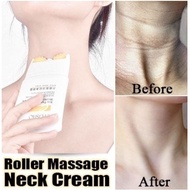 Six Peptide Essence Silicone Massage Roller Neck Cream Tighten Neck Skin Reduce Wrinkles CS186