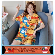 🐹 Ready Stock Malaysia 🐹  *M/L/XL/2XL*Size Women Pyjamas Sleepwear Baju Tidur Seluar Pantik Cartoon