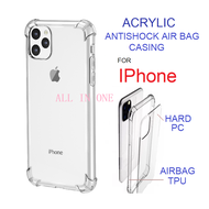 iPHONE 11 PRO MAX iPHONE XS MAX iPHONE 11 PRO iPHONE 11 iPHONE XS iPHONE XR ACRYLIC ANTISHOCK Phone Case Cover