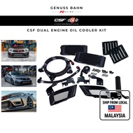 CSF Dual Hgh Performance Engine Oil Cooler Kit Civic FL5 TYPE R