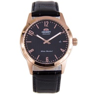 Orient Howard Mechanical Black Dial FAC05005B0 AC05005B Black Leather Watch