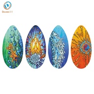 Dovewill 41 Inch Wooden Skimboard, Outdoor Water Sports Skimboard, 41 Inch Surfboard for Adults And