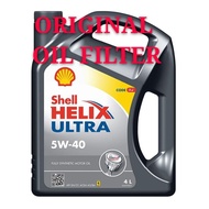 Shell Helix Ultra 5W-40 Fully Synthetic Engine Oil 4L