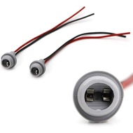 iJDMTOY 168 194 2825 W5W 920 921 T10 T15 Rubber Base Socket/Base w/Pigtail Wiring Harness As Repair,