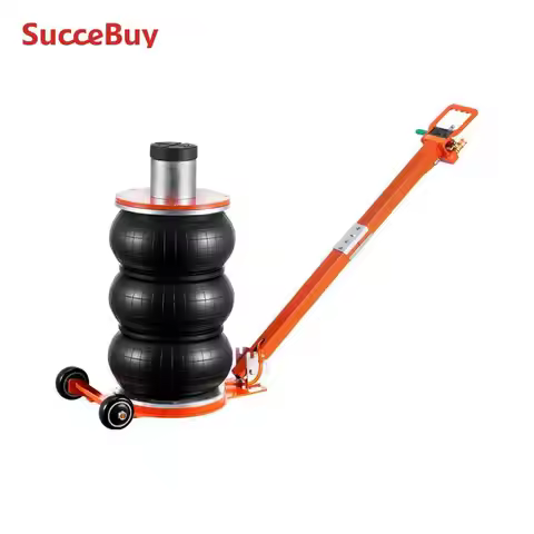 SucceBuy Air Jack 3/5 Ton Pneumatic Lifting Jack with Heightened Column Adjustable Handle Thick Rubb