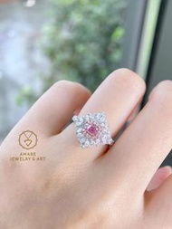 今日絕對福利！收藏級別高色😍！ GIA Fancy Pink Diamond Ring & Pendant💖！ 0.40ct GIA grade- Fancy Pink pink diamond,  