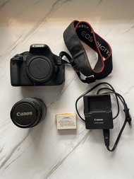 Kamera DSLR bekas Canon EOS 600D / T3i Full Set + Tas kamera 