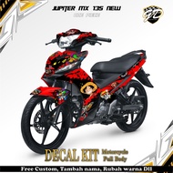 Decal Jupiter MX 135 New Full Body Stiker Jupiter MX 135 New Full Body One Piece