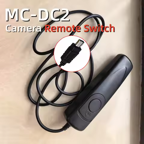 MC-DC2 Wired Remote Switch Shutter Release for Nikon Z7II Z6III Z6II Z7 Z6 Z5 D750 D780 D610 D7500 D