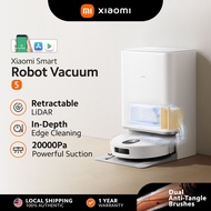 Xiaomi Robot Vacuum 5 | Smart Retractable Radar | Anti-Tangle Hair-Cutting Brushes | Self-Cleaning B