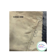 RIDO window curtains in GOLD color, (Curtains NOT INCLUDED) with 95% sun protection, decorative curt