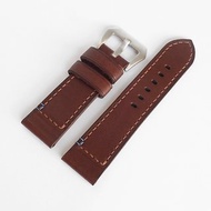 Brown Watch Strap, Panerai PAM style, genuine leather