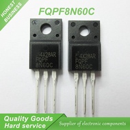 20pcs FQPF8N60C 8N60C 8N60 600V 8A MOSFET N-Channel transistor TO-220F new