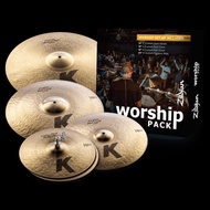 ZILDJIAN Zildjian K Sweet Set Cast Bronze Cymbal Pack with Zildjian K Custom Worship Cymbal Pack