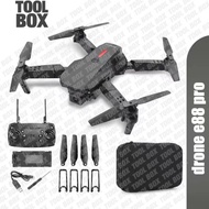 [Terlaris] Toolbox E88 Drone Camera Drone Quadcopter Auto Fokus