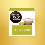 【Dolce Gusto】 雀巢多趣酷思膠囊咖啡卡布奇諾咖啡膠囊16顆X3盒