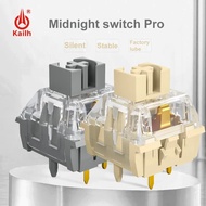 【Worth-Buy】 Kailh Box Midnight Pro Silent Switch For Mechanical Keyboard Linear Tactile 40g Lubed 5 Pins Gk61 Anne Pro 2