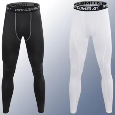 2026 New Men's Tight Pants Cool and Dry Tight Pants Sports Undercover Running Tight Pants Sports Exe
