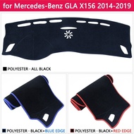 for Mercedes Benz GLA X156 Anti-Slip Mat Dashboard Cover Sunshade Dashmat Accessories GLA180 GLA200 GLA220 GLA250 220 220d AMG