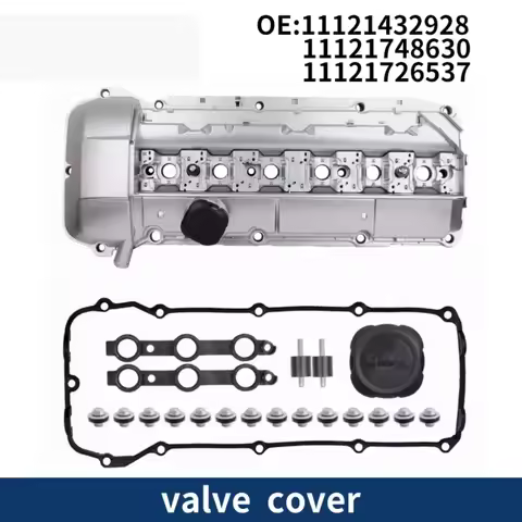 11121432928 nueva cubierta de válvula de aluminio con junta para BMW M54 M52 E39 E46 525i 528i 325i 