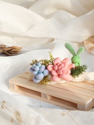 仿真黏土多肉 碧光環 橘夢 月美人 組合A小盆