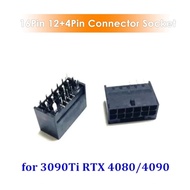 PCIe 5.0 12VHPWR 16Pin 12 4Pin สายไฟขั้วต่อเทอร์มินัล16Pin 12ซ็อกเก็ต4Pin สำหรับ3090TI RTX4090