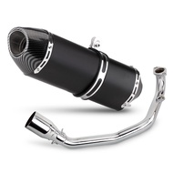 motorcycle exhaust pipe gy6 exhaust system tank 200 efi scooter for yamaha zuma gy6 200cc