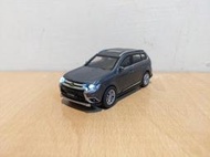 ~ 阿開王 ~ 原廠 Mitsubishi Outlander 4WD SUV 1/43 三菱 LED頭燈 迴力車 銀