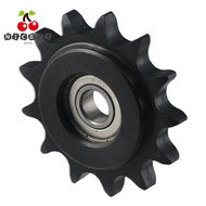 NICESI Chain Idler Sprocket, 13 Tooth C45 Carbon Steel Convex Idler Gear, Black Oxide  10mm Bore 1/2
