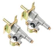 2 Pack Griddle Burner Control Valve Compatible for Grill Griddle Griddle Gas Valve Parts Replacement