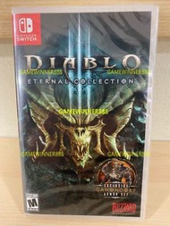 全新 Switch NS遊戲 暗黑破壞神III 永恆之戰版 DIABLO III ETERNAL COLLECTION 美版中英文版