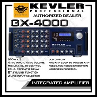 Kevler GX-4000 High Power Mixing Amplifier 900 watts x 2