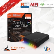 Seagate Firecuda Gaming RGB 5TB - HDD/ External Harddisk 2.5" USB 3.2