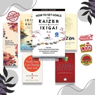 Ikigai & Kaizen By Anthony Raymond - Kaizen By Sarah Harvey - One Small Step Can Change Your Life By