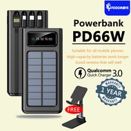 FOGOMOVE Powerbank 100000mAh original LED Display 50000mAh power bank Type C 150000mAh powerbank fas